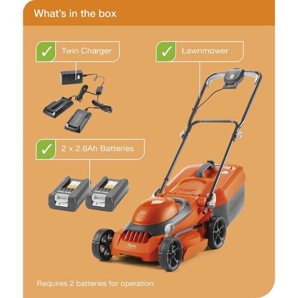 Flymo SimpliStore 340 Li Battery Lawnmower