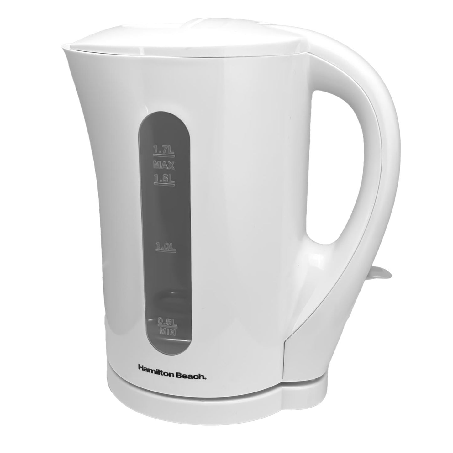 Hamilton Beach Essential 1.7L Plastic Kettle White