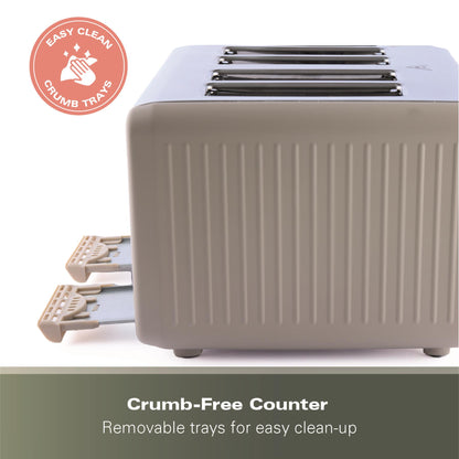 Hamilton Beach Harmony 4 Slice Toaster Cappuccino