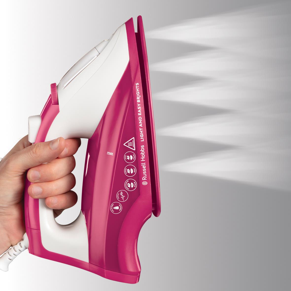 Russell Hobbs Light and Easy Berry Steam Iron