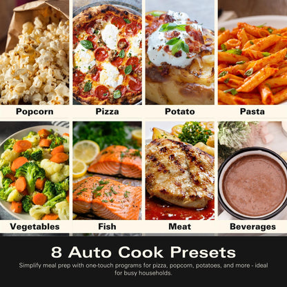 Hamilton Beach 30L Silver Family Microwave