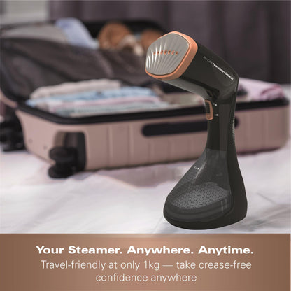 Hamilton Beach ProCare Handheld Garment Steamer - Black & Bronze