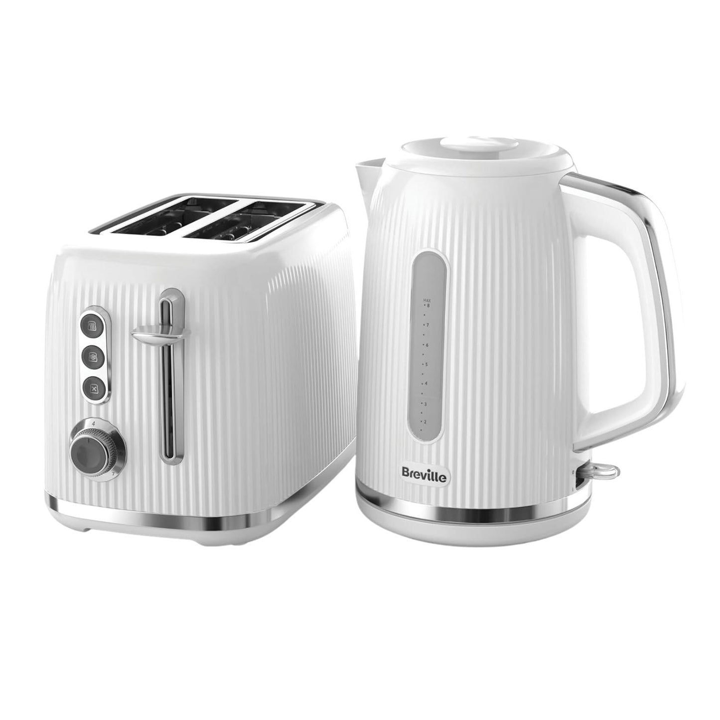 Breville Bold White Breakfast Bundle