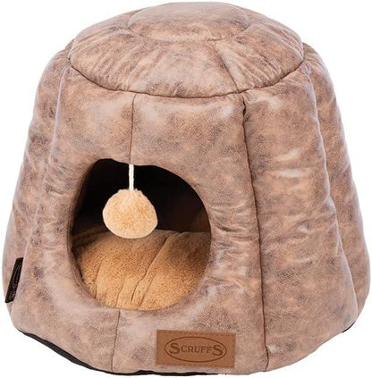 Scruffs Chocolate Knightsbridge Cat Bed