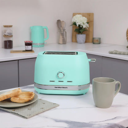 Hamilton Beach Ella 2 Slice Matte Mint Toaster