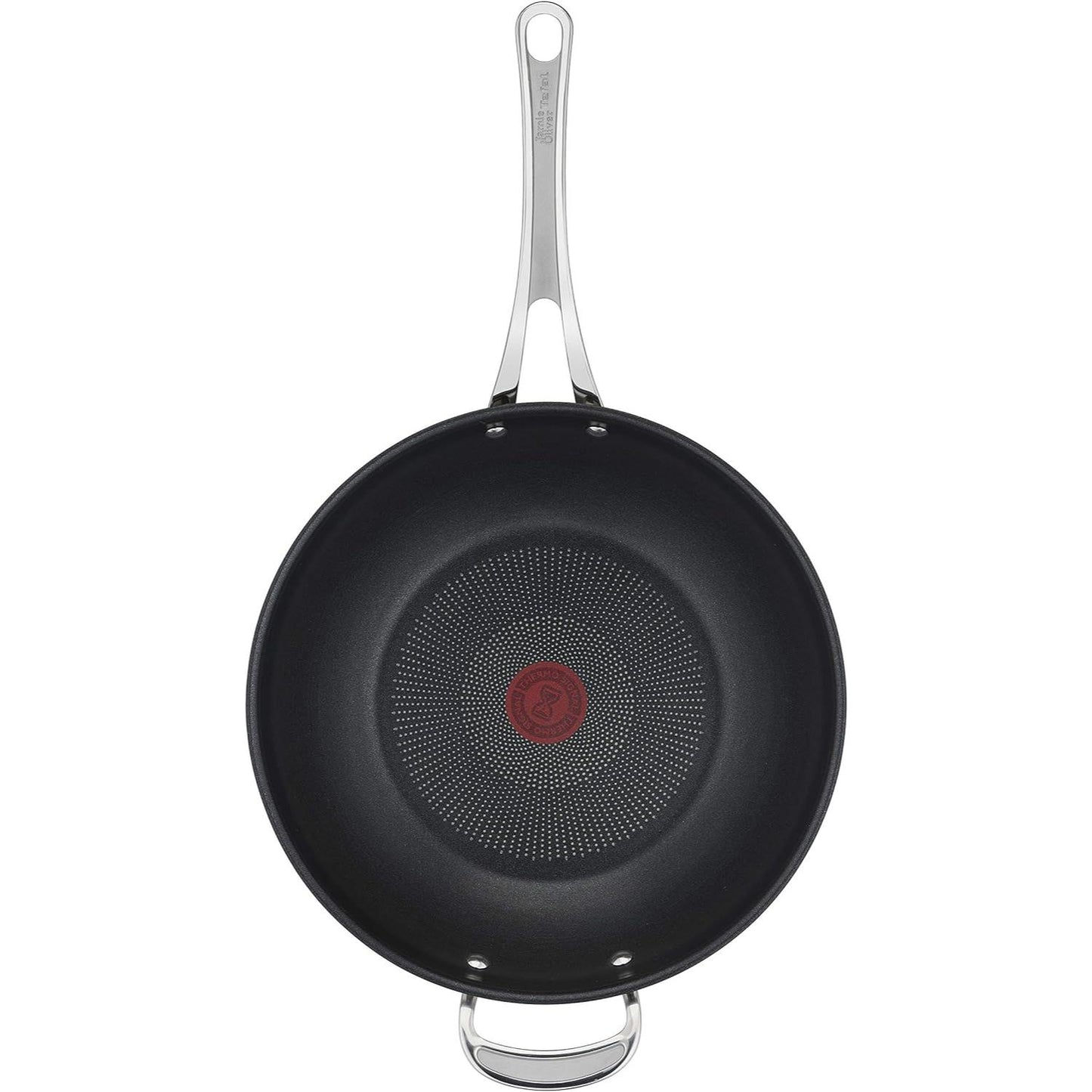 Tefal Jamie Oliver Cooks Classics Stainless Steel 30cm Wok Pan