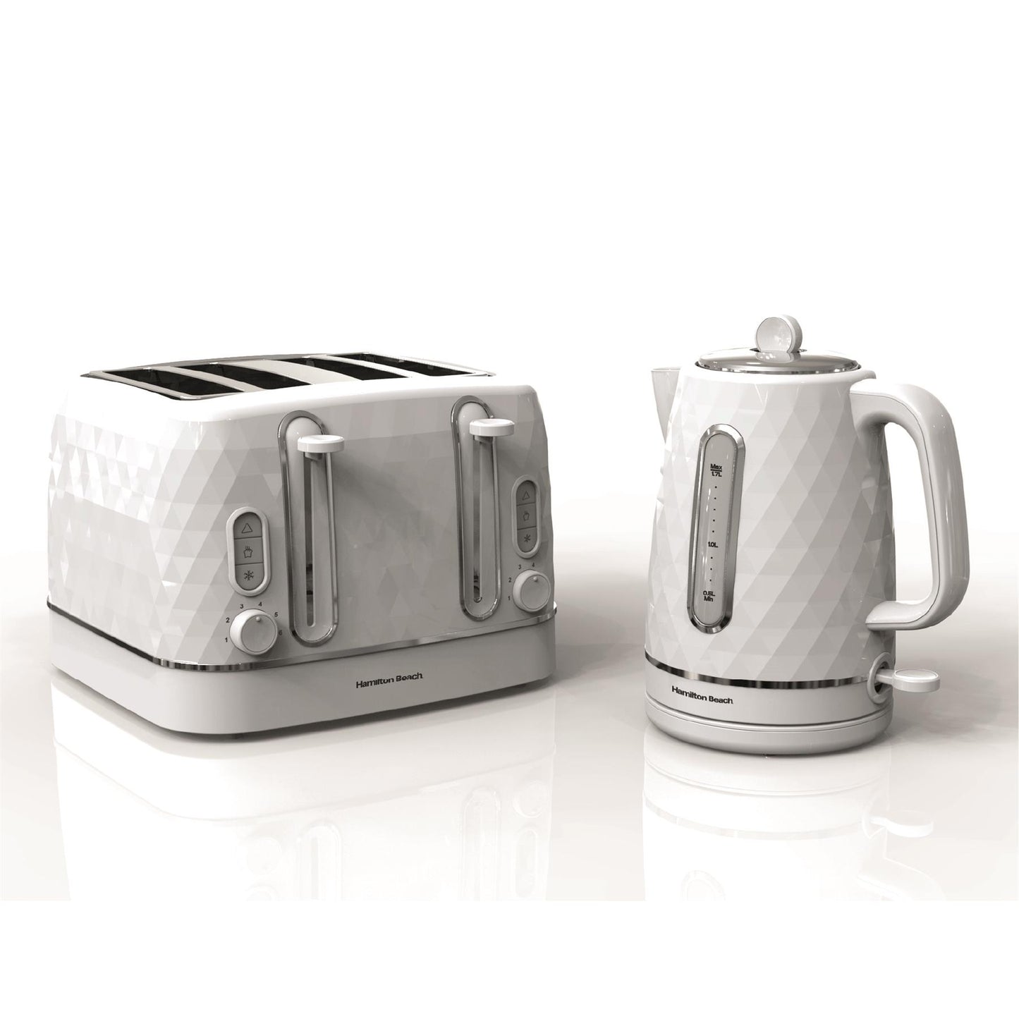 Hamilton Beach Diamond 1.7L Kettle White