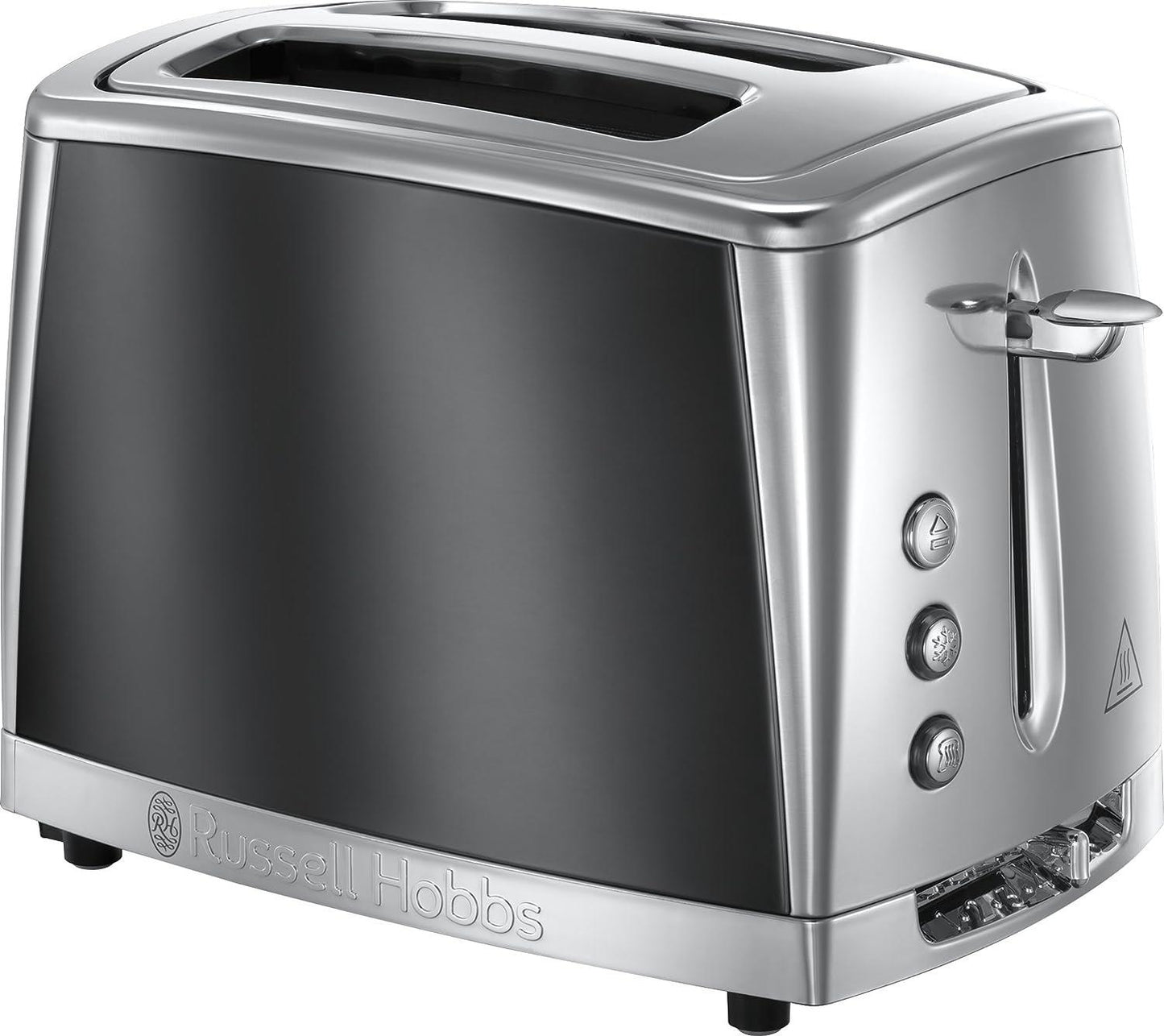 Russell Hobbs Luna Grey 2 Slice Toaster