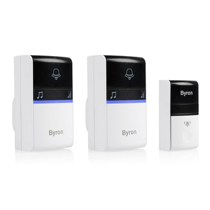 Byron Wireless Portable Doorbell Set