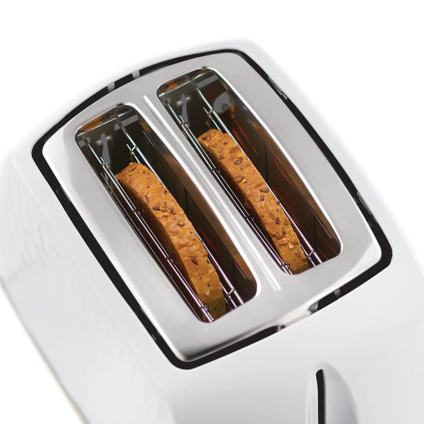 Russell Hobbs Honeycomb White 2 Slice Toaster