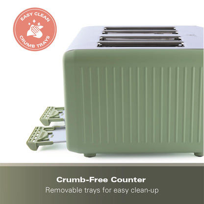 Hamilton Beach Harmony 4 Slice Toaster Matcha