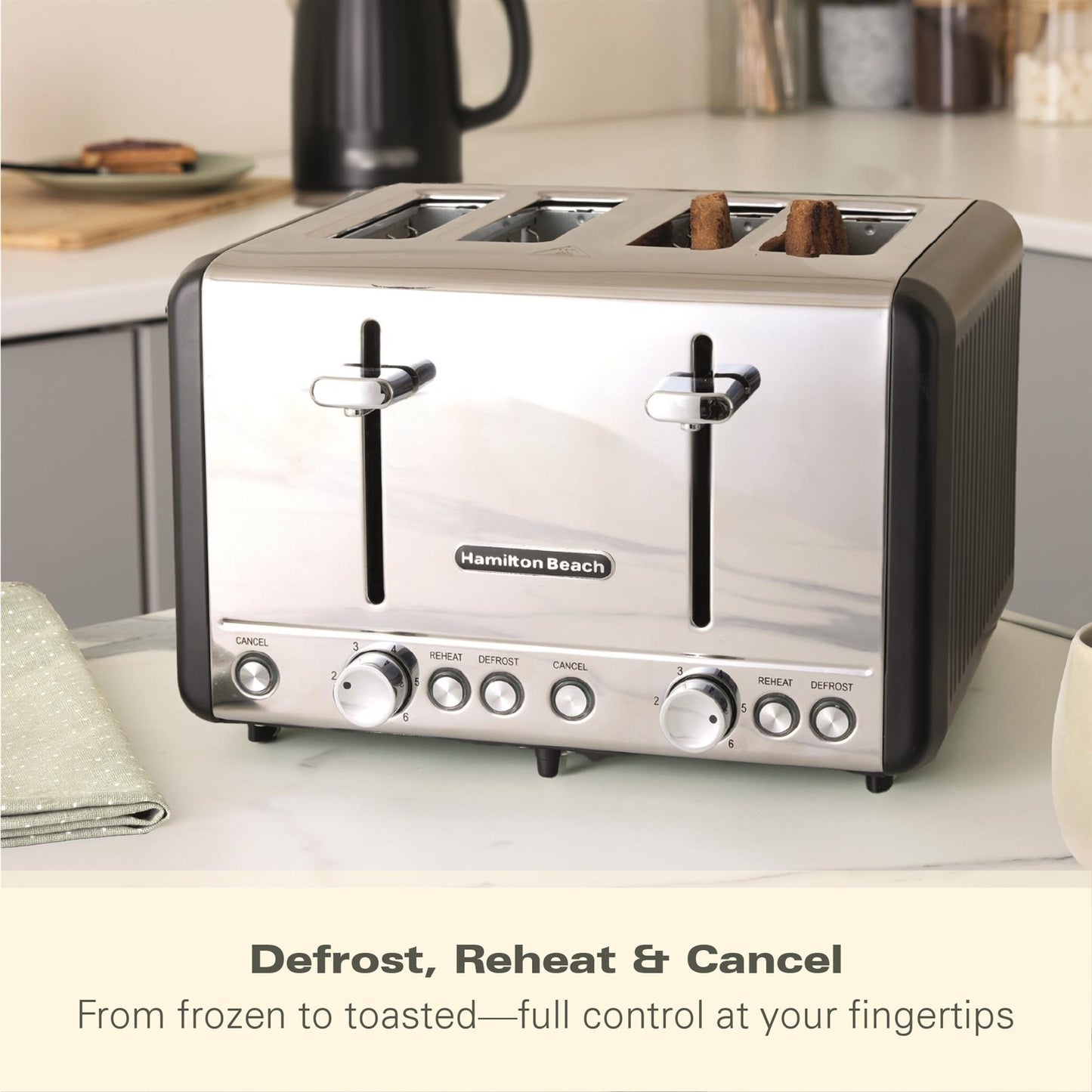 Hamilton Beach Harmony 4 Slice Toaster Espresso