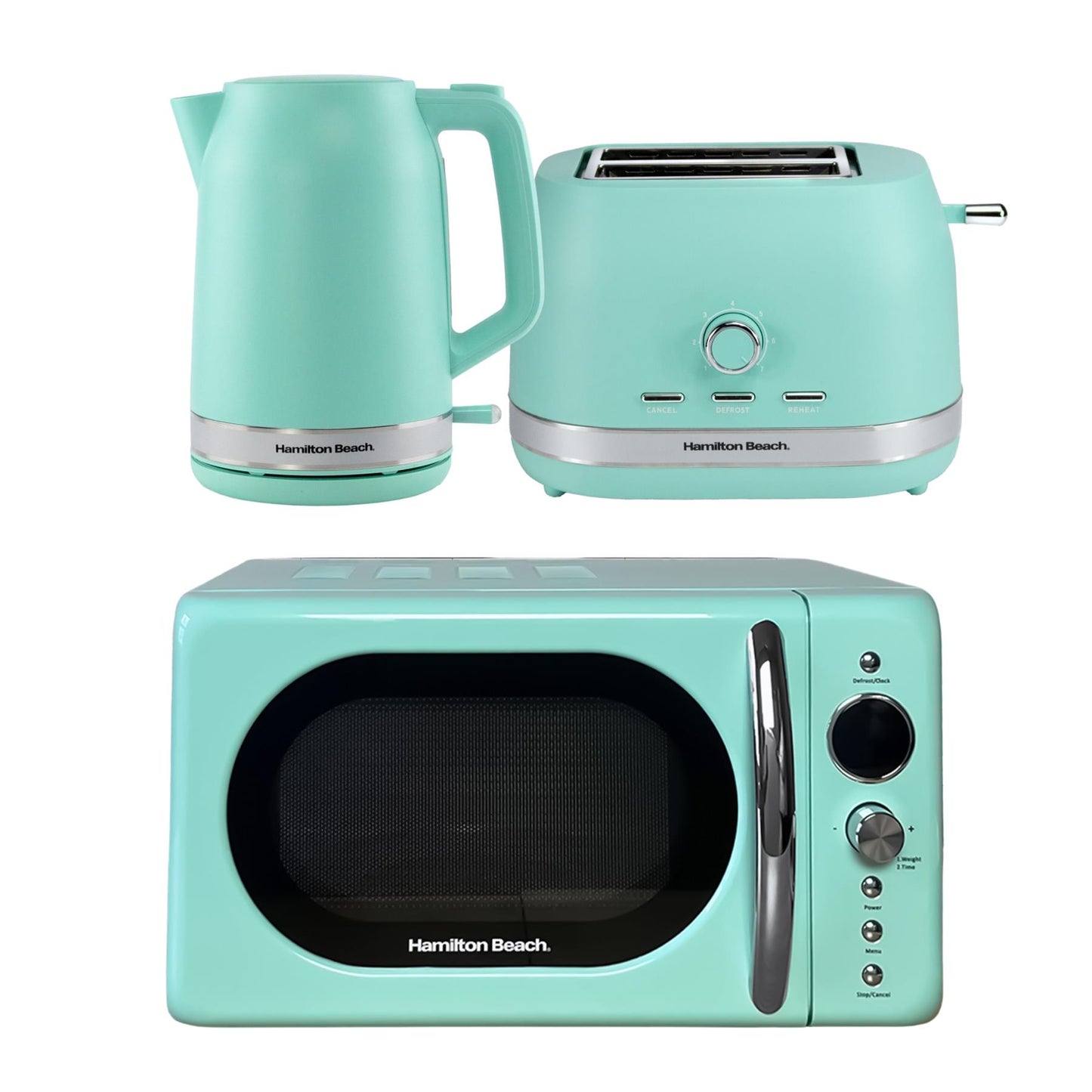Hamilton Beach Ella Mint Kitchen Set