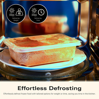 Hamilton Beach 30L Silver Family Microwave