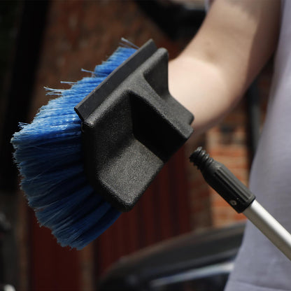 Streetwize Telescopic Car Wash Brush With Rubber Squeegee