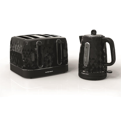 Hamilton Beach Diamond 4 Slice Toaster Black