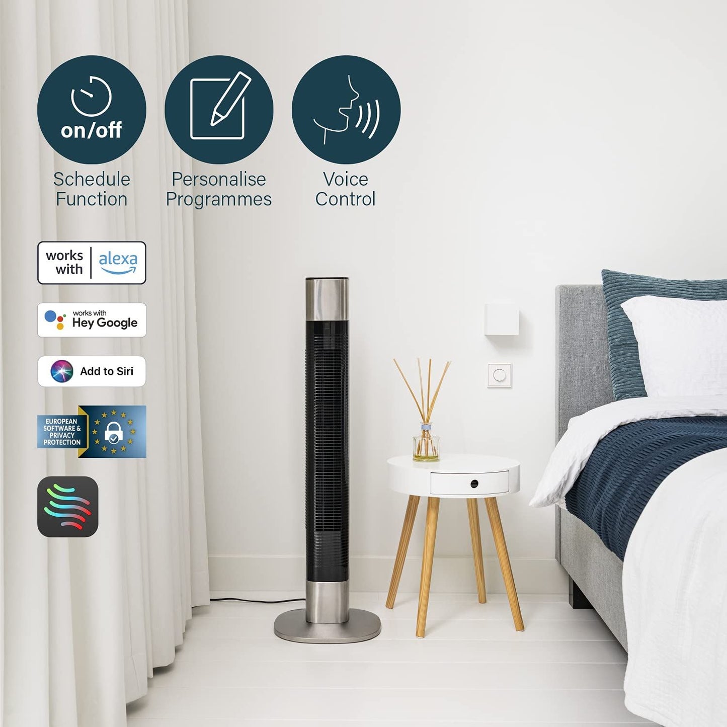 Princess Smart Tower Fan