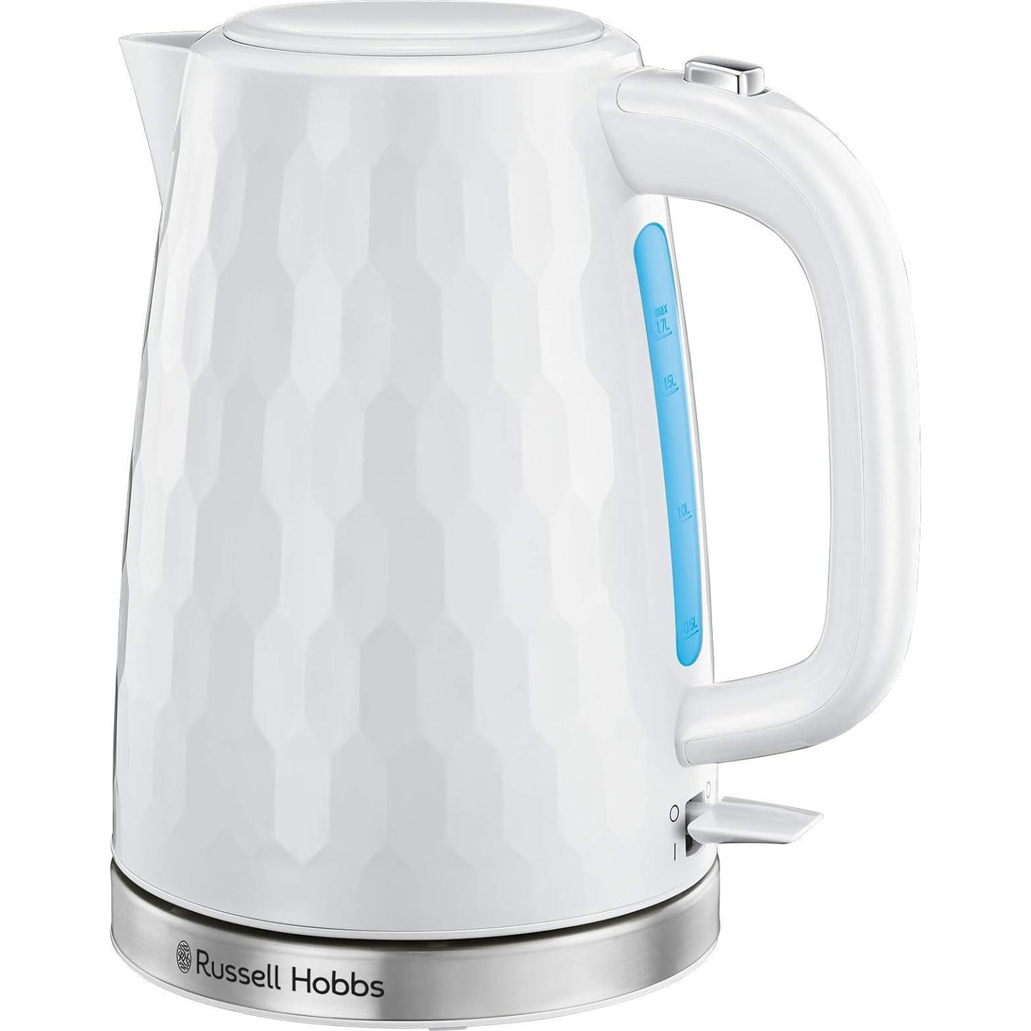 Russell Hobbs Honeycomb White Breakfast Bundle