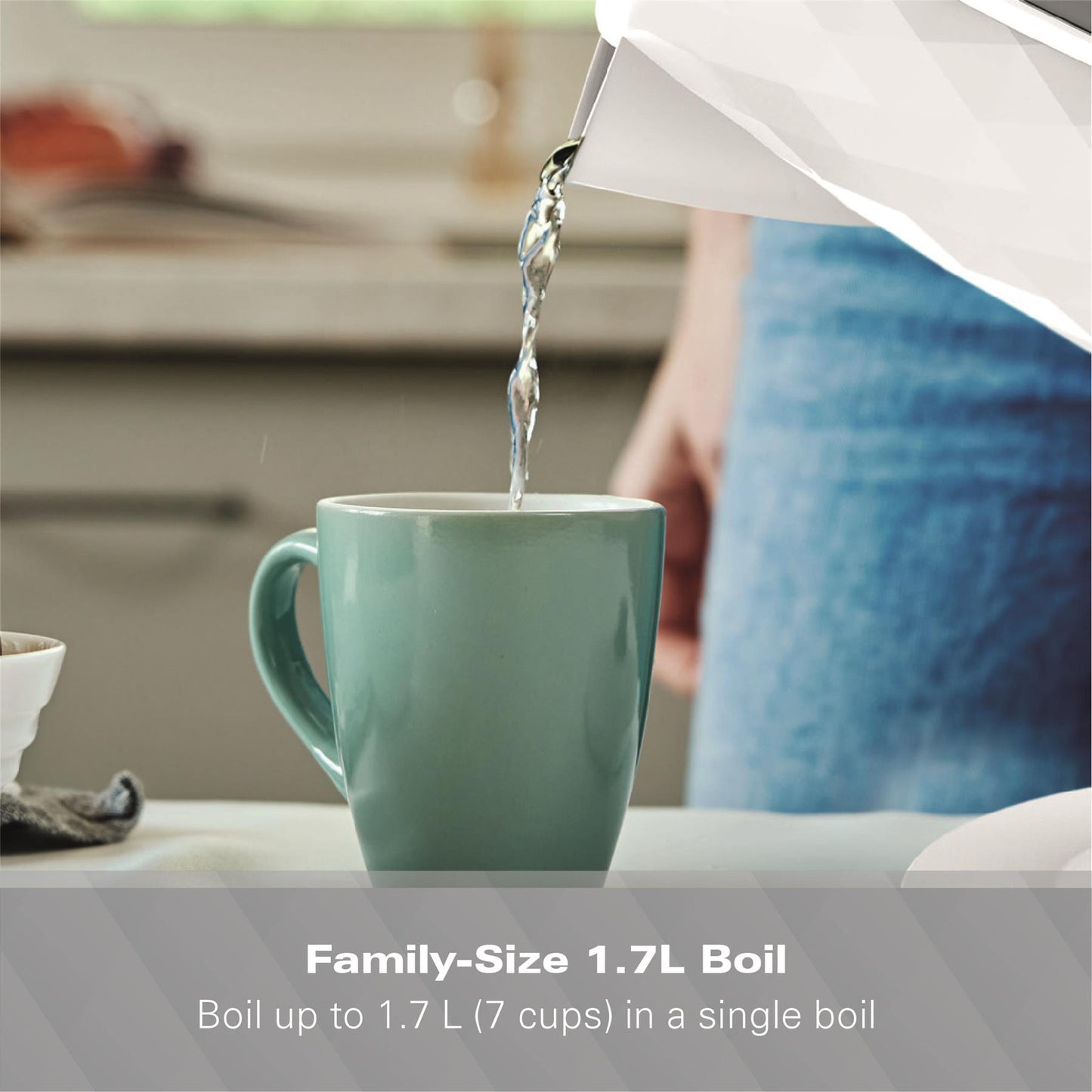 Hamilton Beach Diamond 1.7L Kettle White