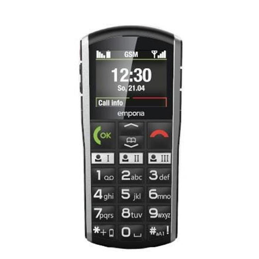 No-contract push-button mobile phone, Mobile phone with emergency call button