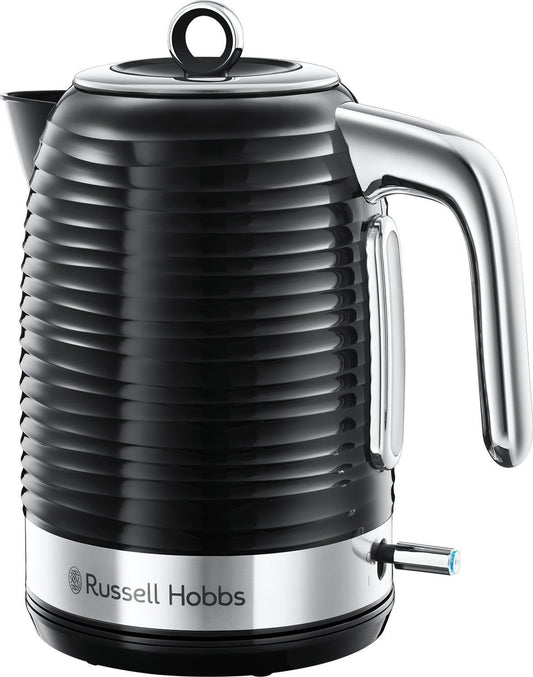 Russell Hobbs Inspire Black & Chrome 1.7L Electric Kettle