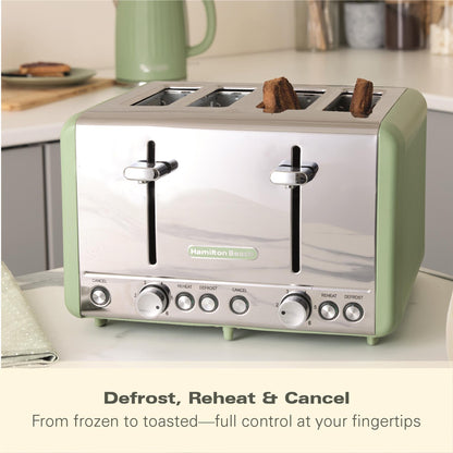 Hamilton Beach Harmony 4 Slice Toaster Matcha