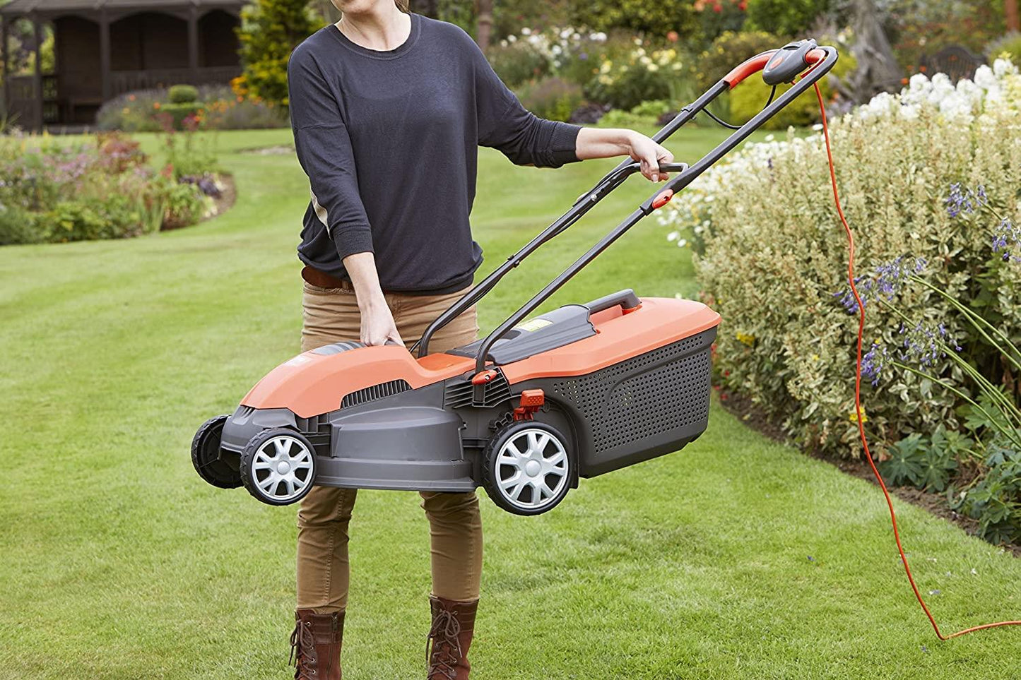 Flymo Speedi-Mo 360C Electric Wheeled Lawn Mower