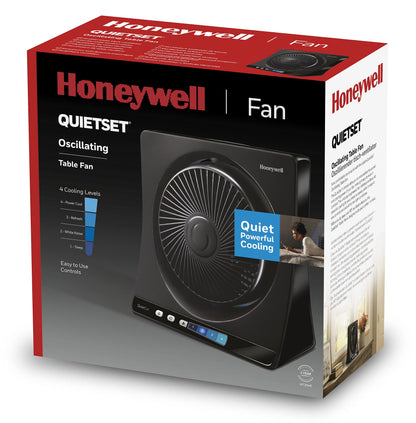 Honeywell QuietSet Oscillating Table Fan