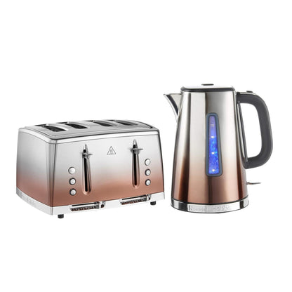 Russell Hobbs Eclipse Copper Sunset Breakfast Bundle