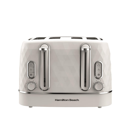 Hamilton Beach Diamond 4 Slice Toaster White