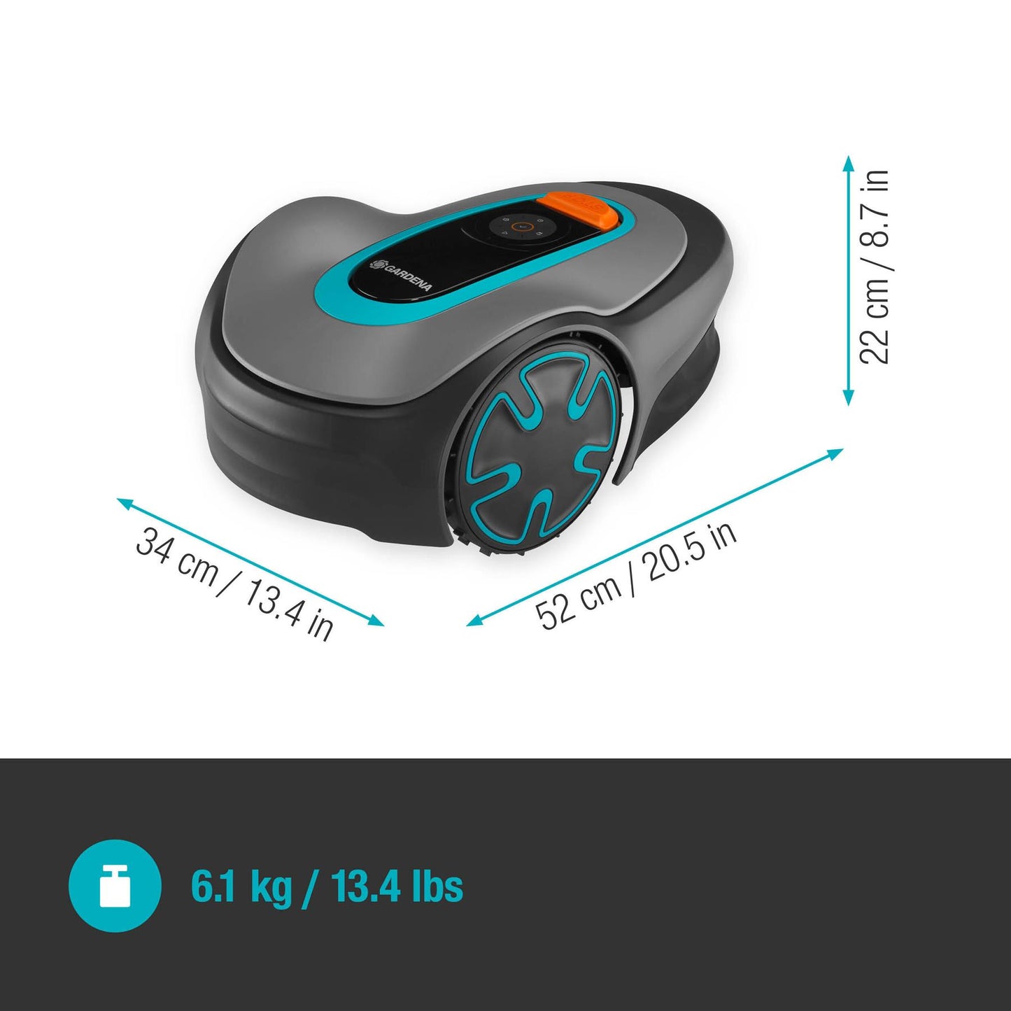 GARDENA Robotic Mower SILENO Minimo 250