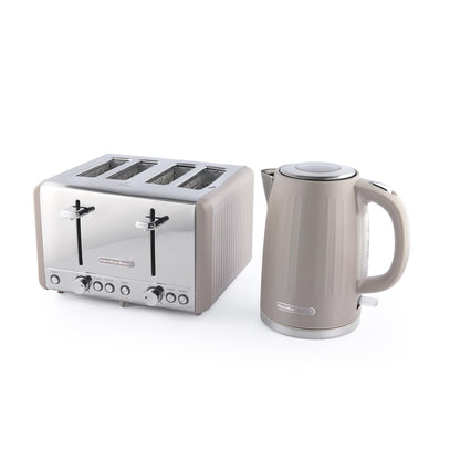 Hamilton Beach Harmony Kettle & Toaster Set - Cappuccino