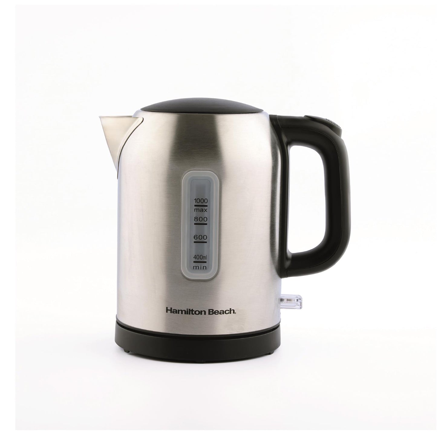 Hamilton Beach Compact 1L Kettle Brushed Stainless Steel