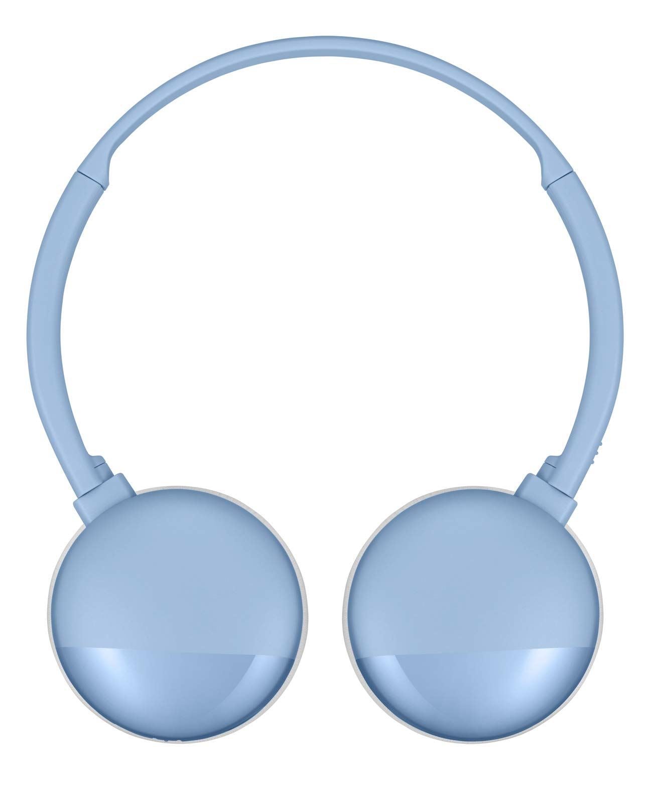 JVC Wireless Bluetooth Lightweight Blue On-Ear Headphones