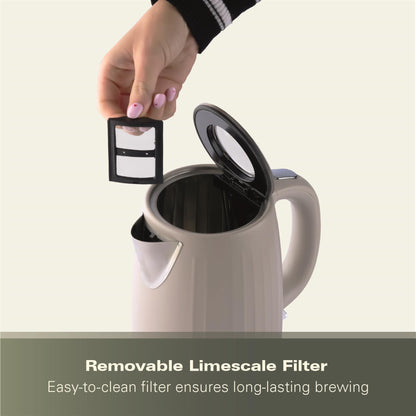 Hamilton Beach Harmony 1.7L Kettle Cappuccino