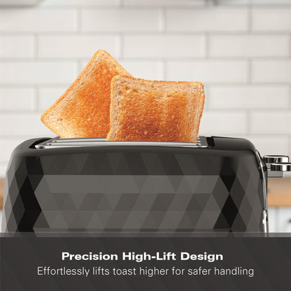 Hamilton Beach Diamond 4 Slice Toaster Black