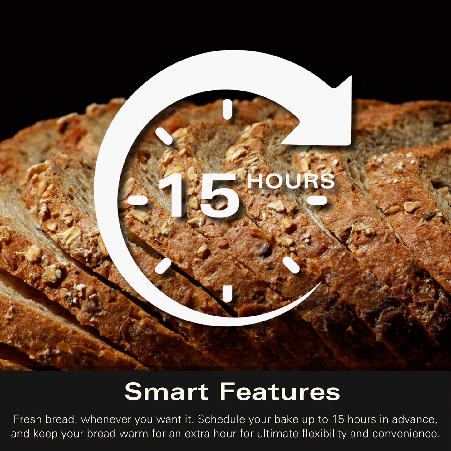 Hamilton Beach Essential QuickBake 19-in-1 Automatic Bread Maker