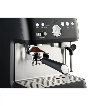 Solis Grind & Infuse Perfetta Black Espresso Coffee Machine