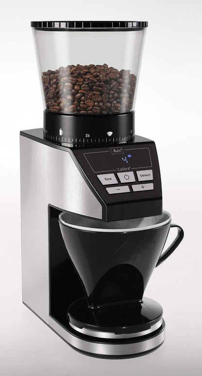 Melitta Calibra Black/Stainless Steel Grinder