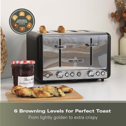 Hamilton Beach Harmony 4 Slice Toaster Espresso