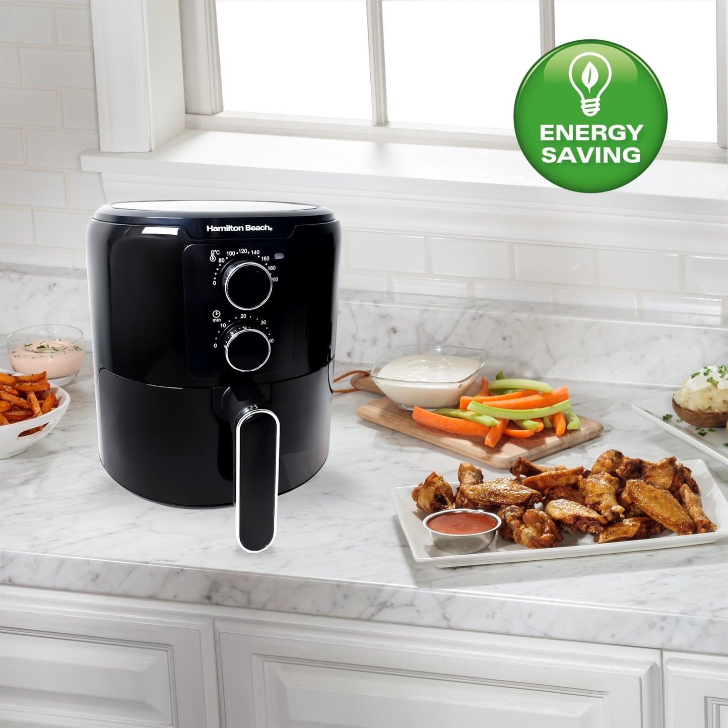 Hamilton Beach SimpliFry 4.2L Manual Air Fryer