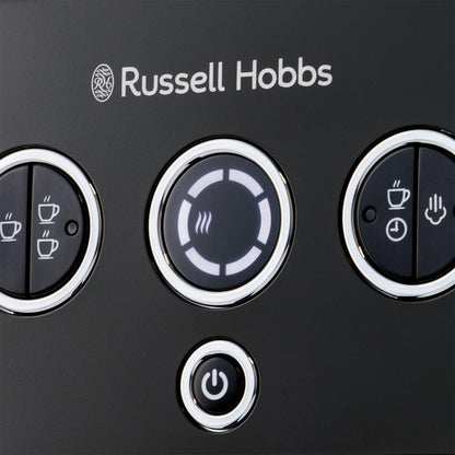 Russell Hobbs Distinctions Black Espresso Coffee Machine