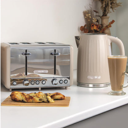 Hamilton Beach Harmony Kettle & Toaster Set - Cappuccino