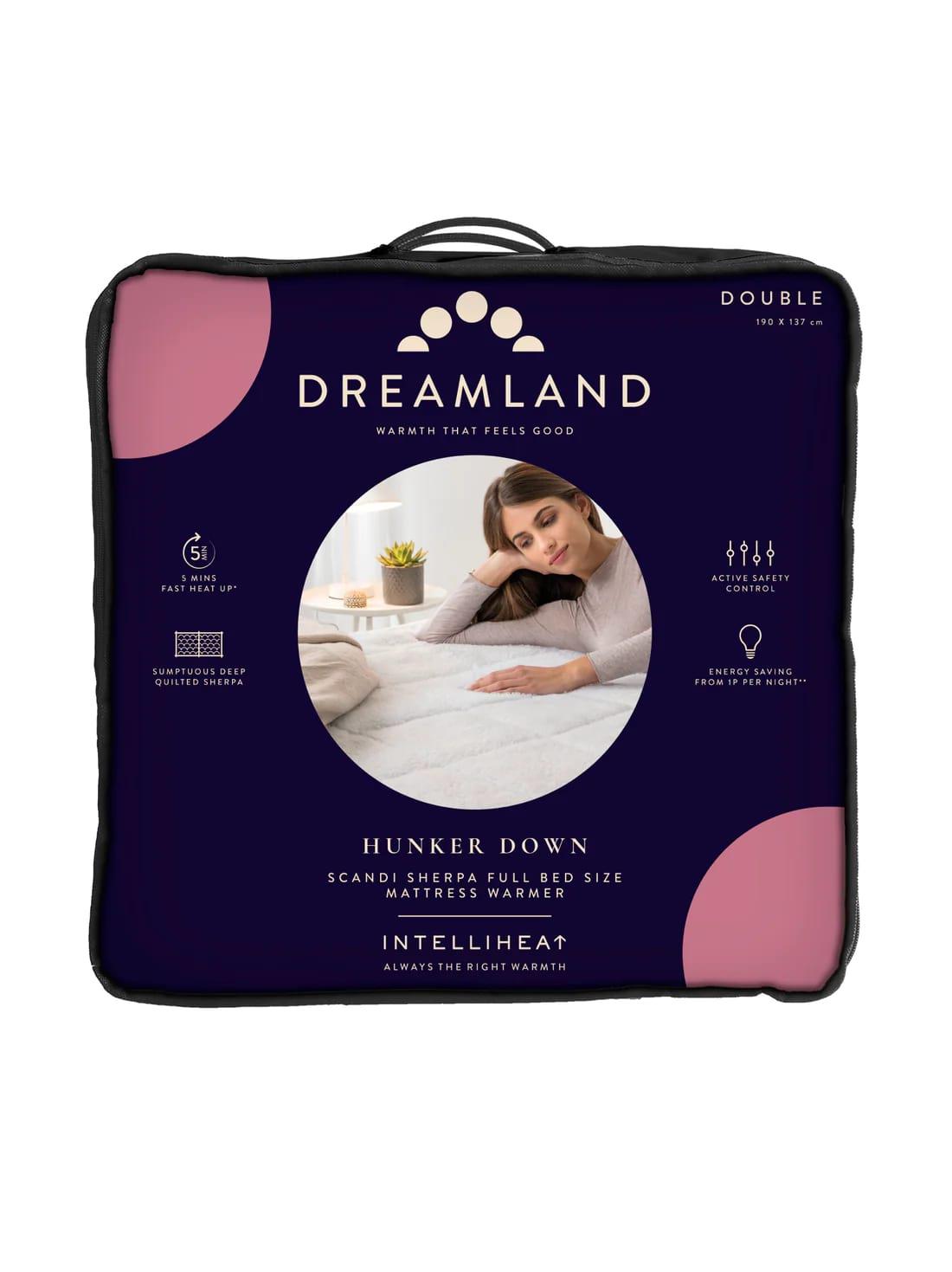 Dreamland Double Scandi Sherpa Underblanket