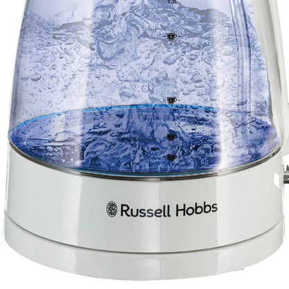 Russell Hobbs Classic White Glass Kettle