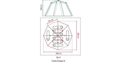 Coleman Octagon 6 Person Tent