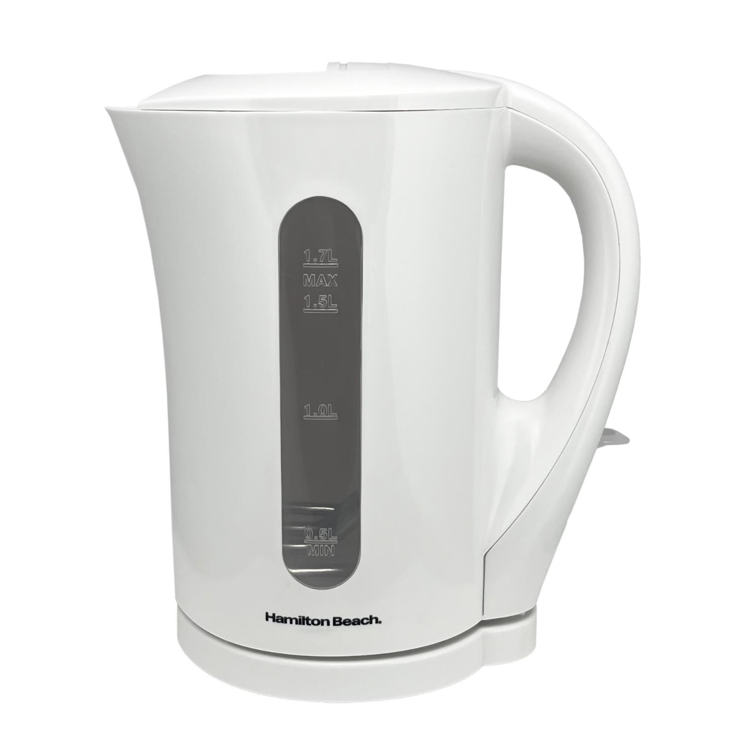 Hamilton Beach Essential 1.7L Plastic Kettle White