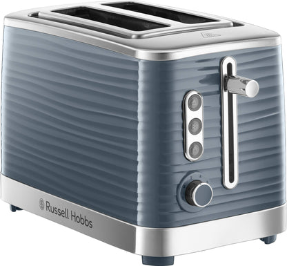 Russell Hobbs Grey Inspire 2 Slice Toaster