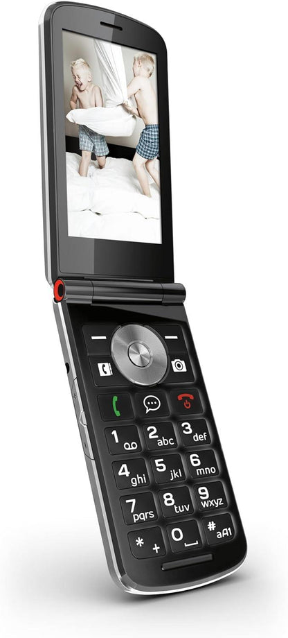 Emporia TOUCHsmart.2 Big button 4G Clamshell Phone with Touchscreen