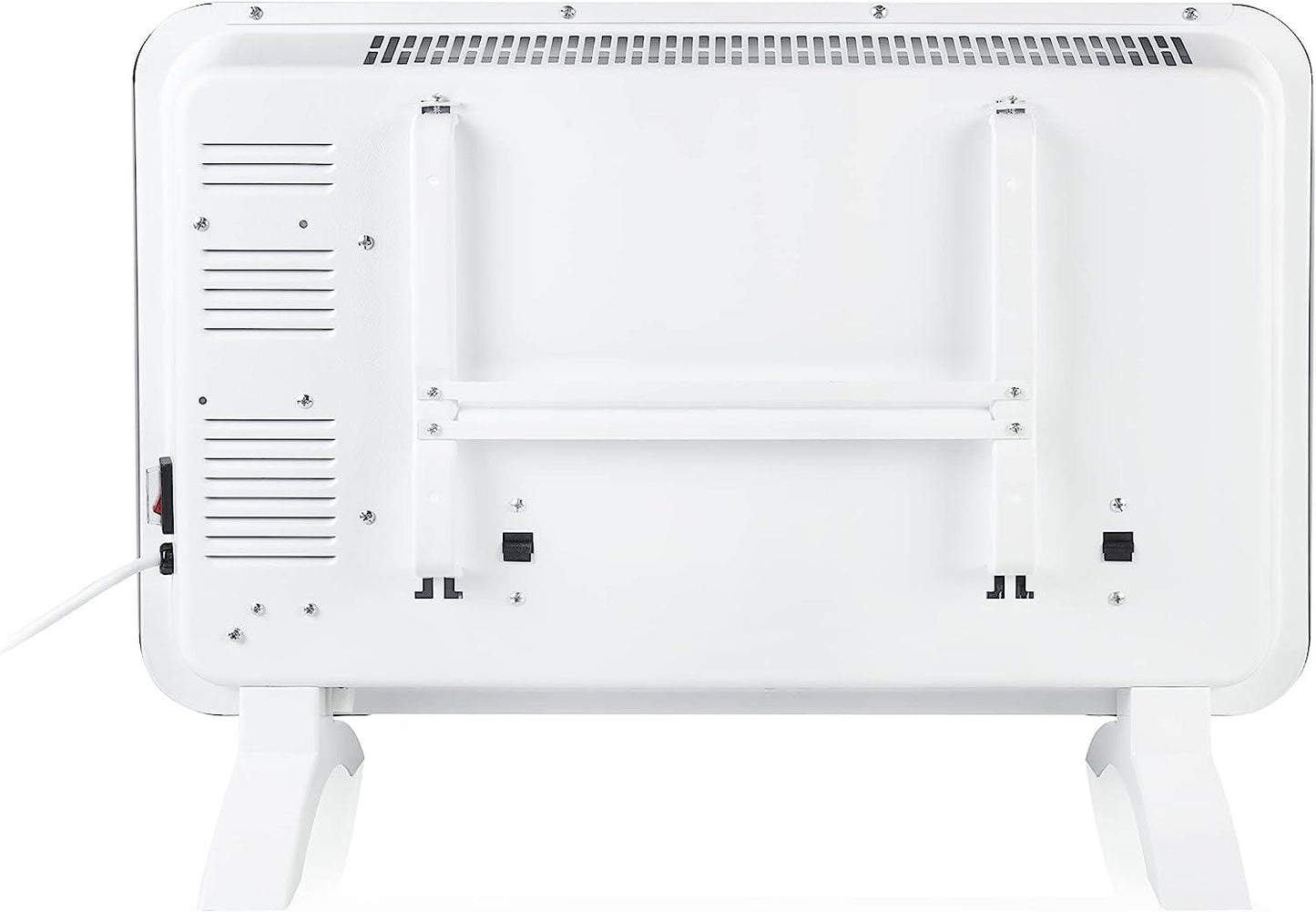 Princess Smart 1000w White Glass Panel Heater